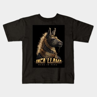 Inca Llama Kids T-Shirt